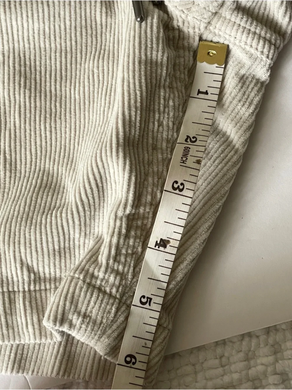 Faherty Pull-On Elastic Corduroy Shorts Men XL Coastal Birch Organic Cotton 6
